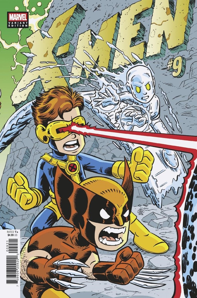 X - Men #9 Chris Giarrusso Crossover Connecting Variant [Rog] - Walt's Comic Shop