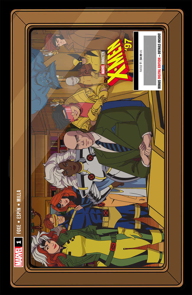 X - Men '97 #1 Marvel Animation 3RD Printing Variant - Walt's Comic Shop