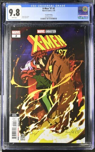 X - Men 97 #2 2nd Print CGC 9.8 Rogue And Gambit Cover - Walt's Comic Shop