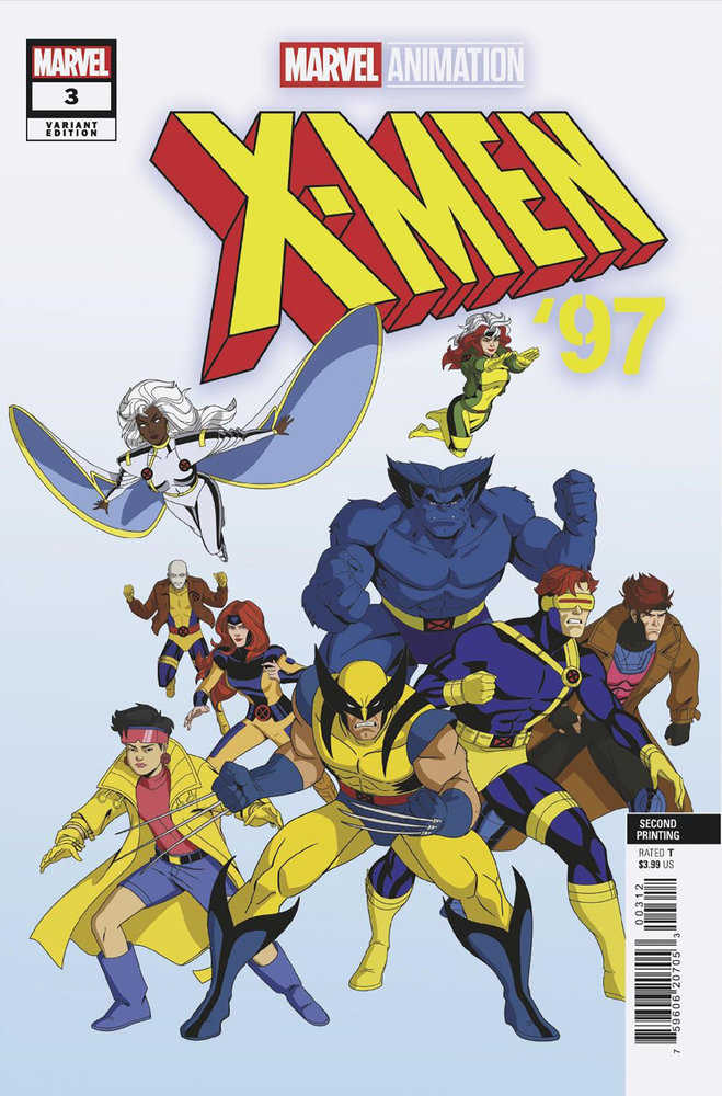 X - Men '97 #3 Marvel Animation 2nd Print Variant - Walt's Comic Shop