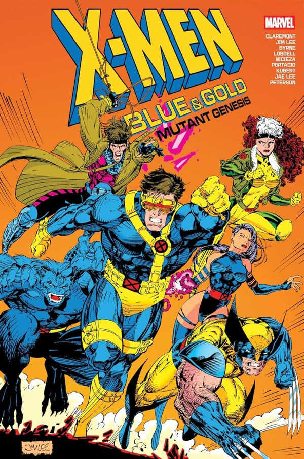 X - Men: Blue & Gold - Mutant Genesis Omnibus HC - Walt's Comic Shop