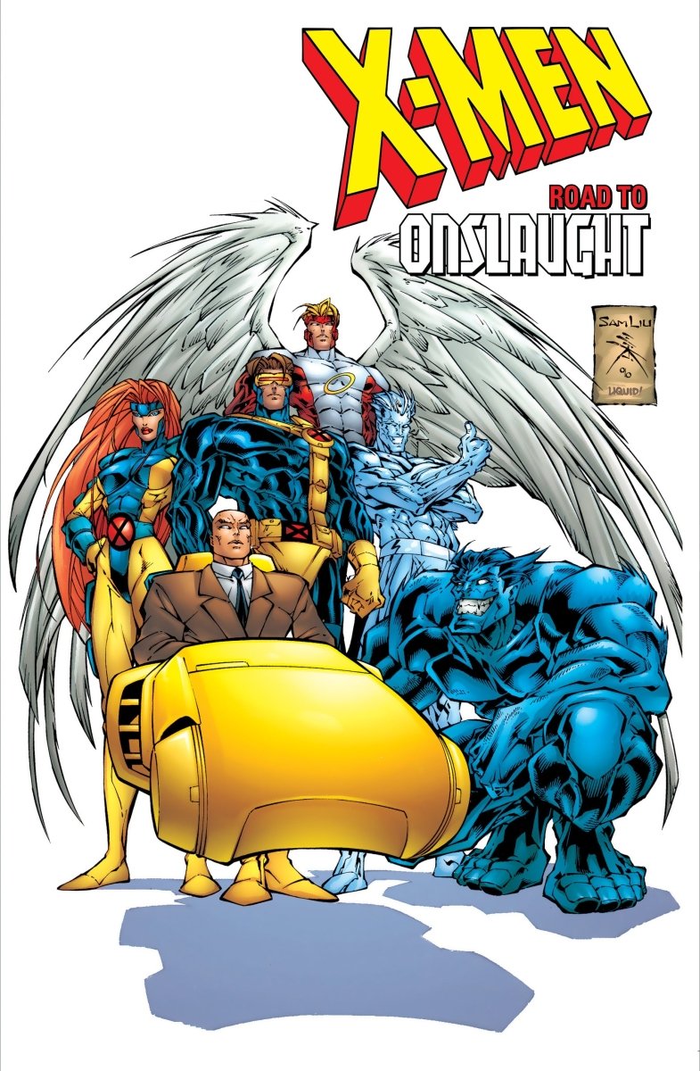 X - Men: Road To Onslaught Omnibus Vol. 2 Sam Liu Cover HC [DM Only] - Walt's Comic Shop
