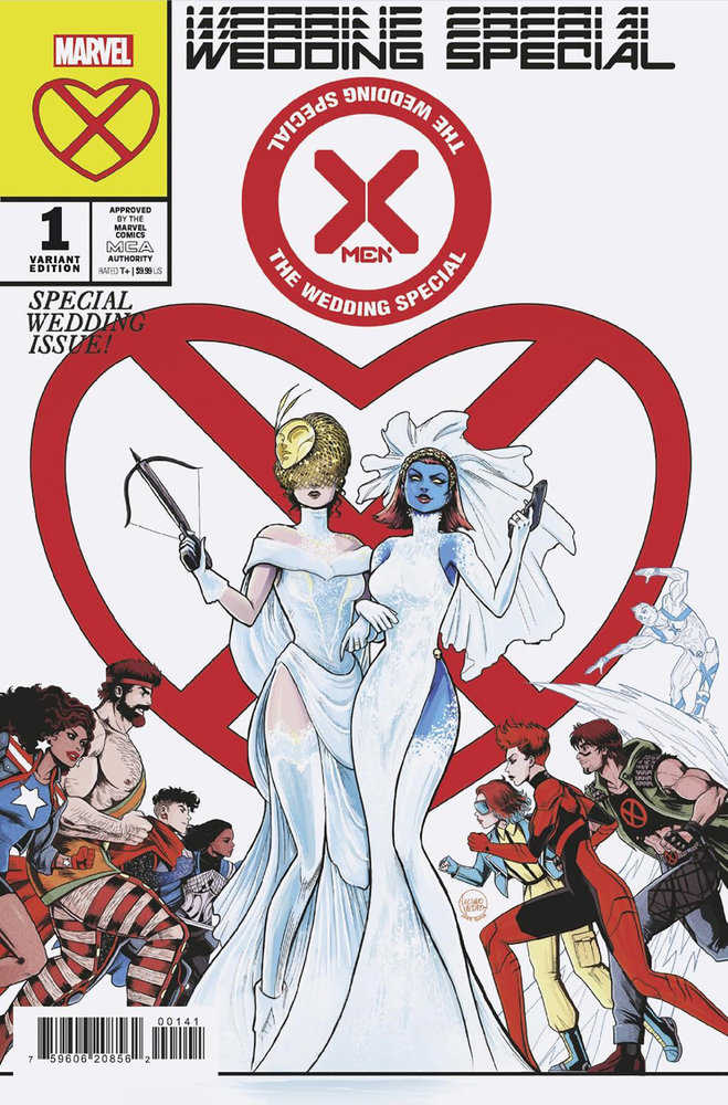 X-Men: The Wedding Special #1 Luciano Vecchio Variant - Walt's Comic Shop