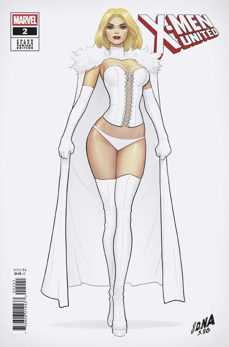 X - Men United 2 David Nakayama Color Block White Variant - Walt's Comic Shop