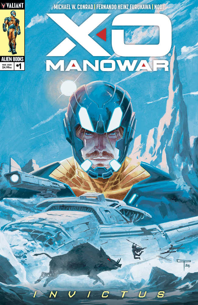 X-O Manowar Invictus #1 (Of 4) Cover A Peralta - Walt's Comic Shop