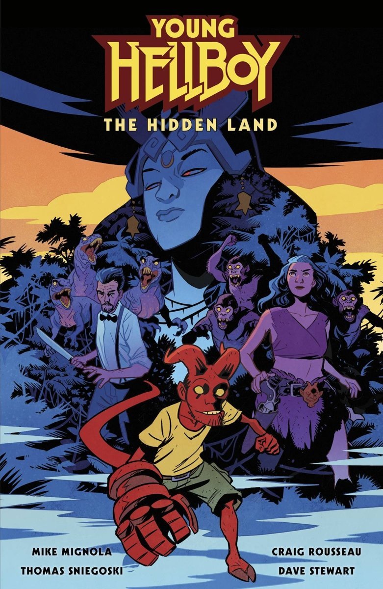 Young Hellboy The Hidden Land HC *DAMAGED* - Walt's Comic Shop