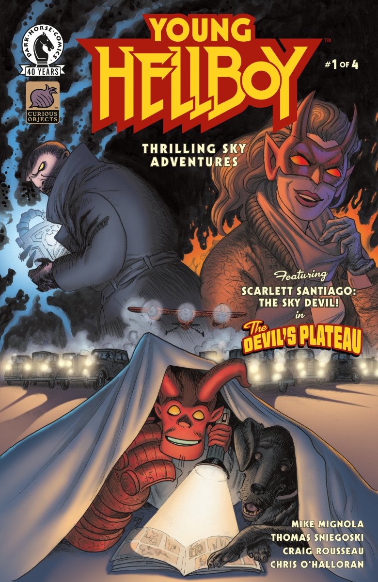 Young Hellboy: Thrilling Sky Adventures 1 (Cover B) (David Hitchcock) - Walt's Comic Shop