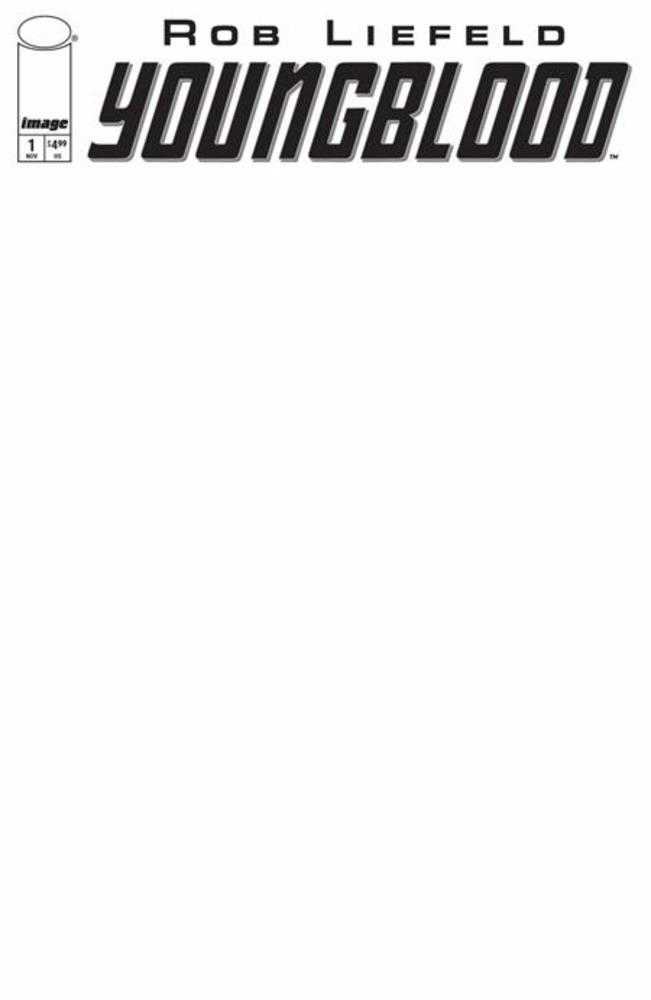 Youngblood 1 (2025) Cover G Blank Sketch Variant - Walt's Comic Shop