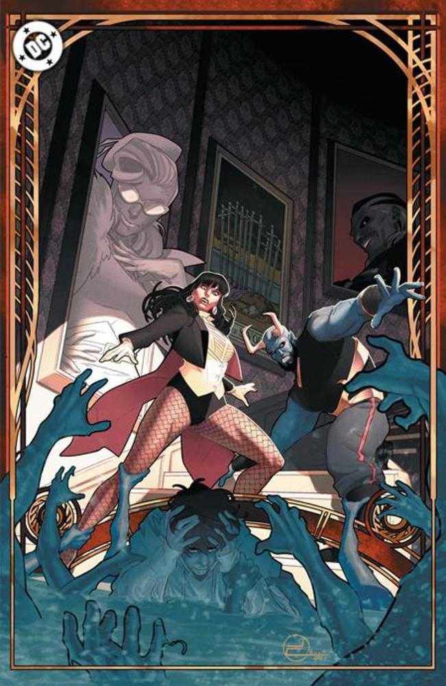 Zatanna #2 (Of 6) Cover D 1:25 Jamal Campbell Ghosts Virgin Card Stock Variant - Walt's Comic Shop