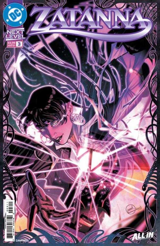 Zatanna (2026) 3 Cover A Jamal Campbell - Walt's Comic Shop