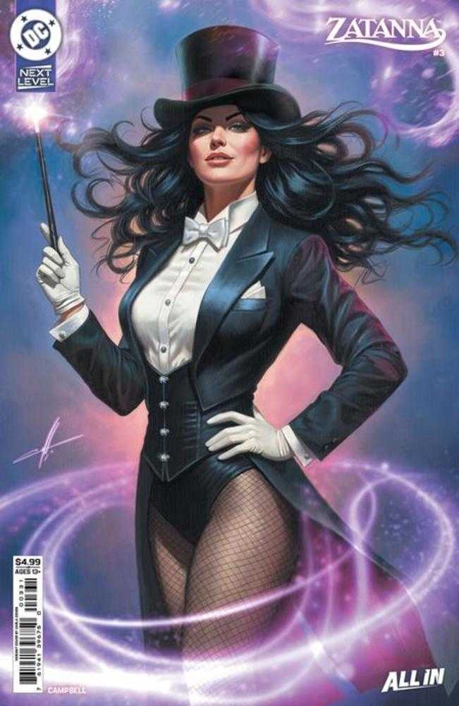 Zatanna (2026) 3 Cover C Carla Cohen Card Stock Variant - Walt's Comic Shop