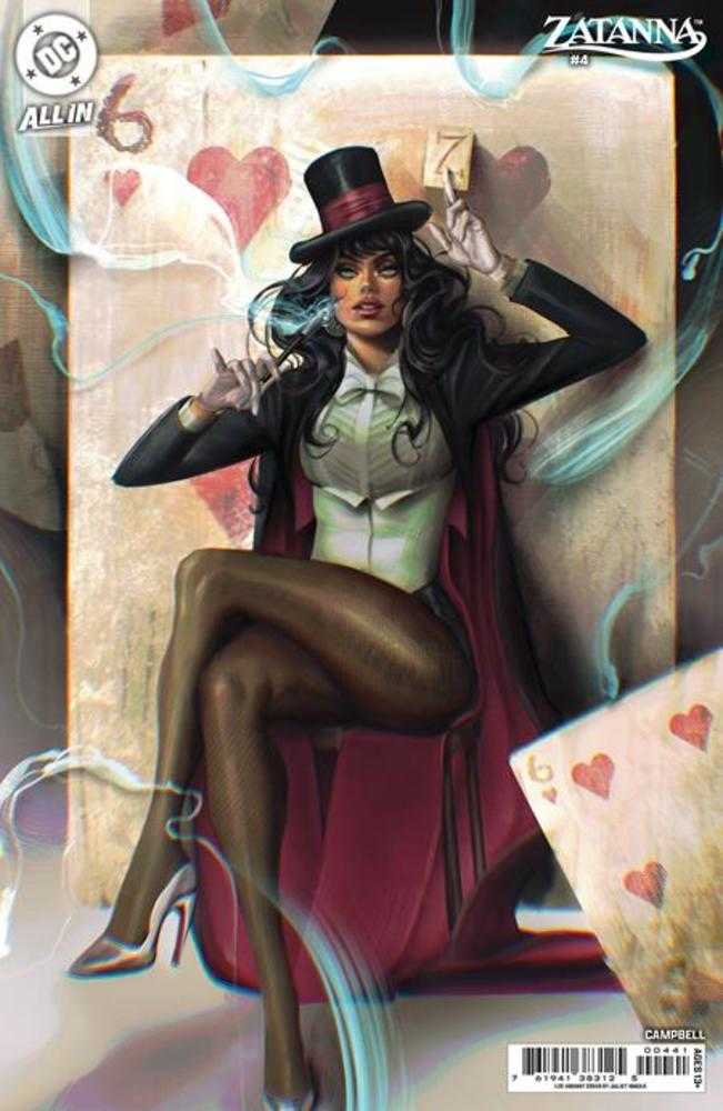 Zatanna 4 (Of 6) Cover D Juliet Nneka Card Stock 1:25 Ratio Variant - Walt's Comic Shop