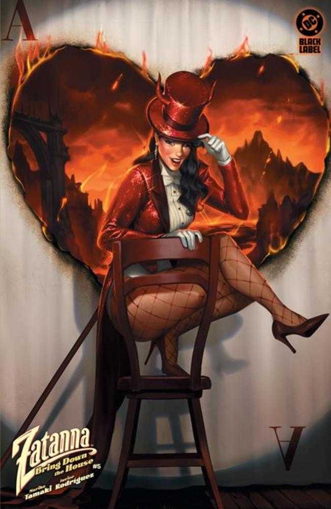 Zatanna Bring Down The House #5 (Of 5) Cover C Oscar Vega Variant (Mature) - Walt's Comic Shop