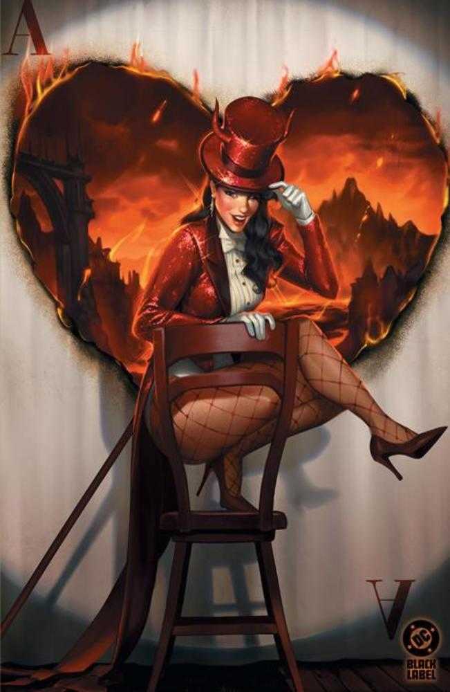 Zatanna Bring Down The House #5 (Of 5) Cover D 1 in 25 Oscar Vega Full Art Variant (Mature) - Walt's Comic Shop