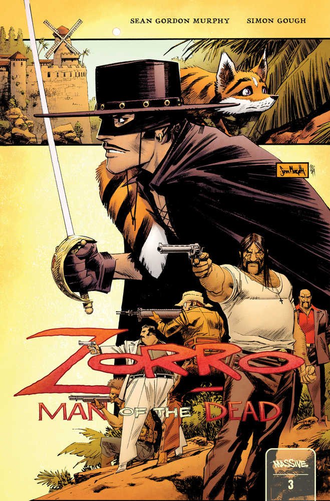 Zorro Man Of The Dead #3 (Of 4) Cover A Murphy (Mature) - Walt's Comic Shop