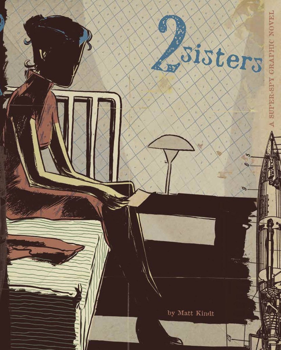 2 Sisters: A Super-Spy Graphic Novel by Matt Kind HC - Walt's Comic Shop