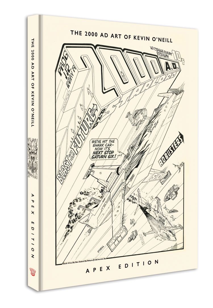 2000 AD Art Of Kevin O`Neill Apex Edition HC - Walt's Comic Shop