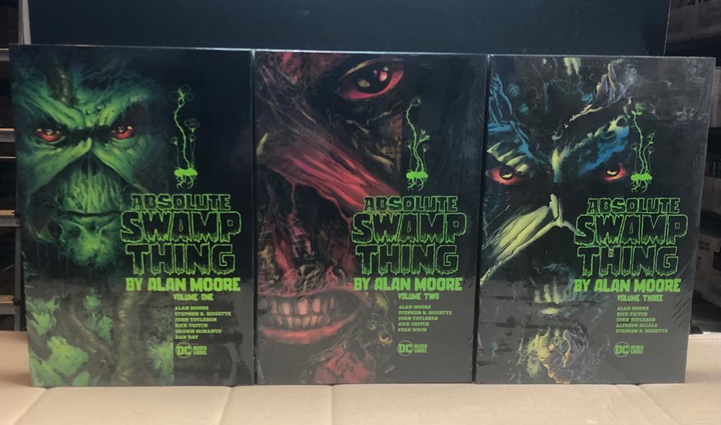 Absolute Swamp Thing by Alan Moore Vol 1, 2, 3 HC Bundle - Walt's Comic Shop