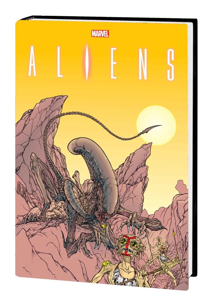 Aliens: The Original Years Omnibus Vol. 2 HC Mendoza DM Variant Cover *OOP* - Walt's Comic Shop