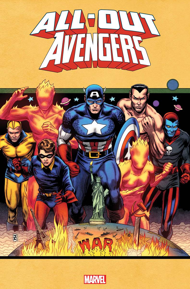 All-Out Avengers #3 Zircher Timely Comics Var - Walt's Comic Shop