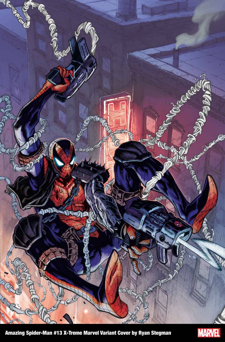 Amazing Spider-Man #13 Stegman X-treme Marvel Var - Walt's Comic Shop