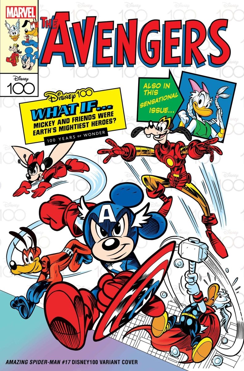 Amazing Spider-Man #17 Pastrovicchio Disney100 Var - Walt's Comic Shop