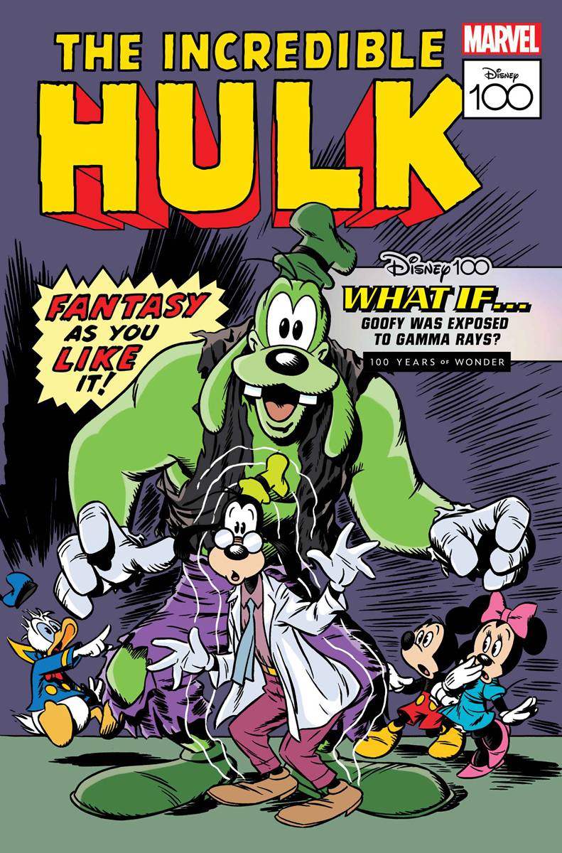 Amazing Spider-Man #21 Disney100 Hulk Var - Walt's Comic Shop