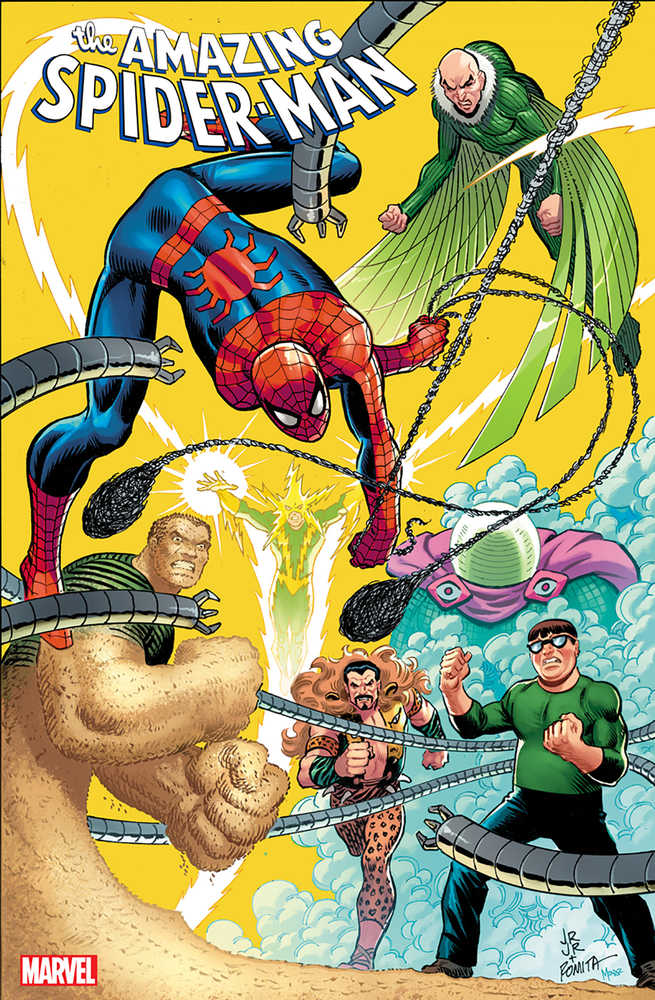 Amazing Spider-Man #34 John Romita Jr John Romita Sr Variant - Walt's Comic Shop