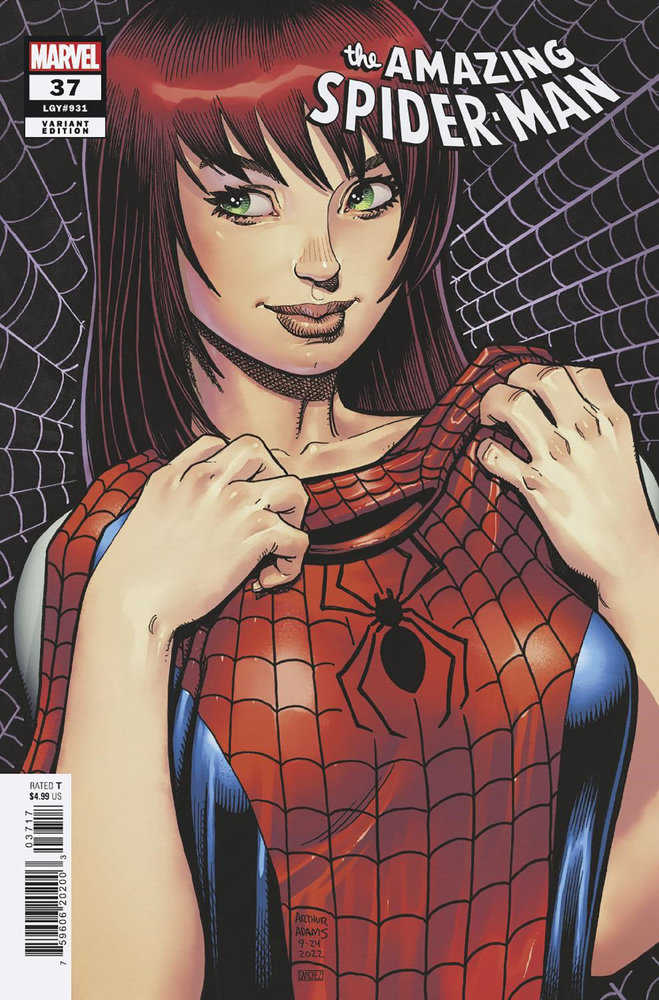Amazing Spider-Man #37 Arthur Adams 25 Copy Incentive Variant [Gw] - Walt's Comic Shop