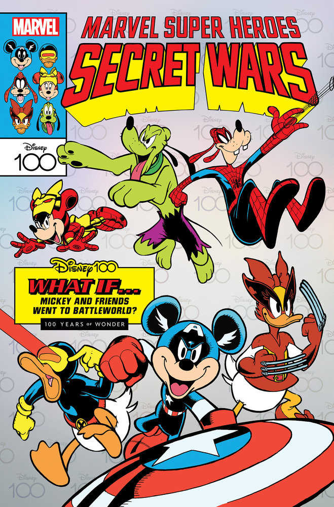 Amazing Spider-Man #37 Paolo De Lorenzi Disney100 Secret Wars Variant [Gw] - Walt's Comic Shop