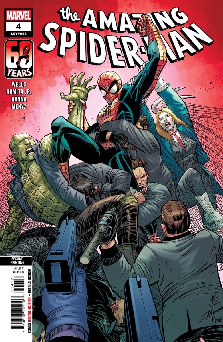 Amazing Spider-Man #4 2nd Printing Romita Jr Variant - Walt's Comic Shop
