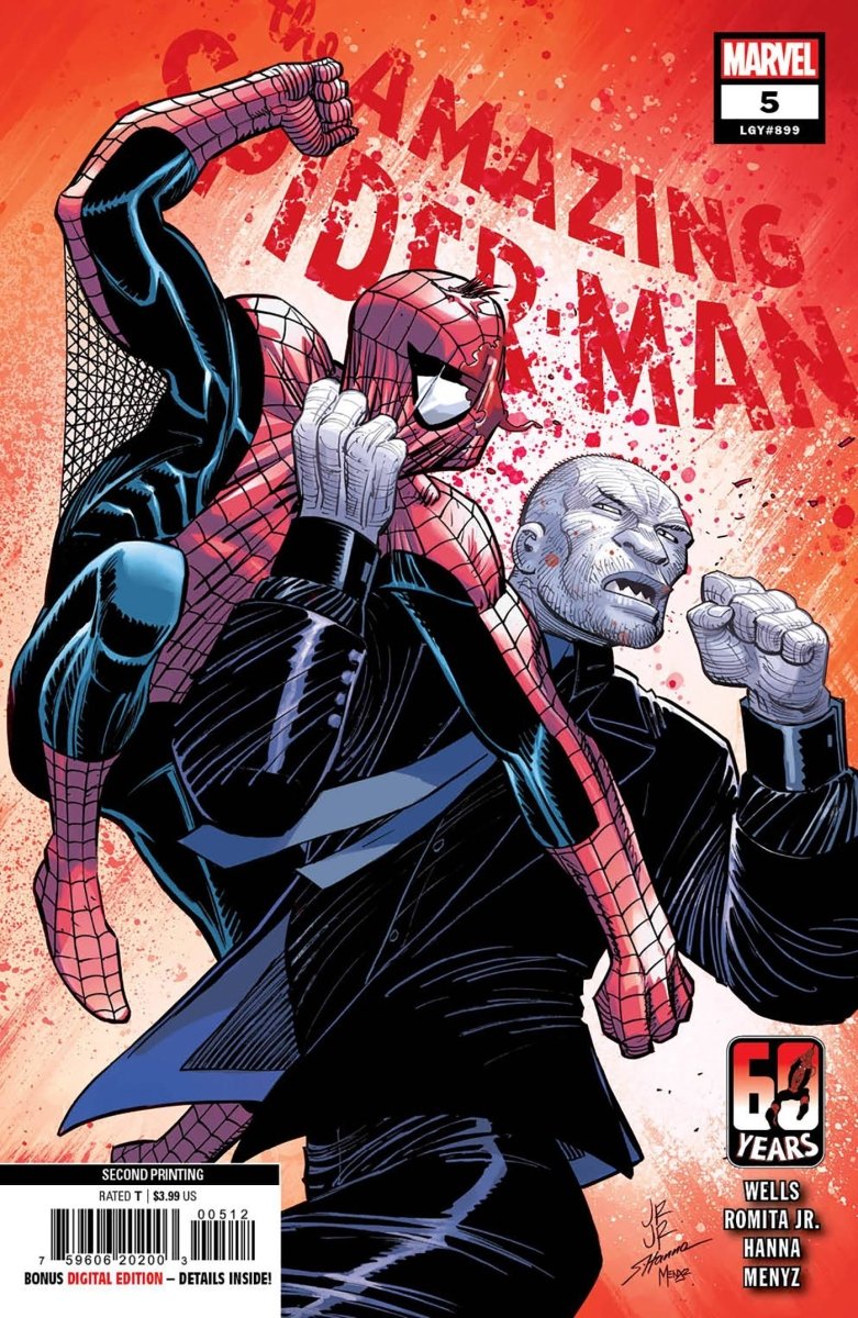 Amazing Spider-Man #5 2nd Printing Romita Jr Variant - Walt's Comic Shop