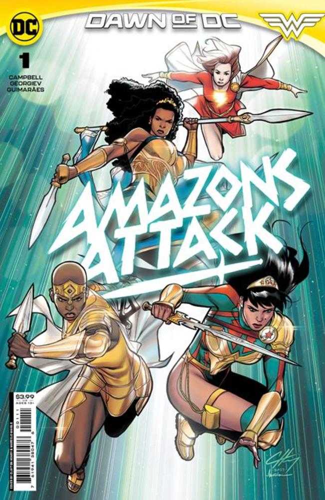 Amazons Attack #1 Cover A Clayton Henry - Walt's Comic Shop