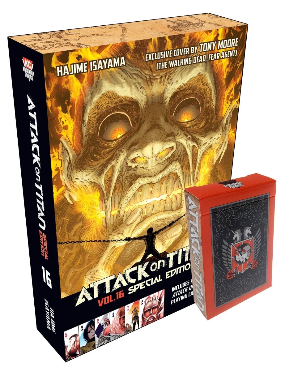 Attack On Titan 16 Special Edition With Playing Cards - Walt's Comic Shop