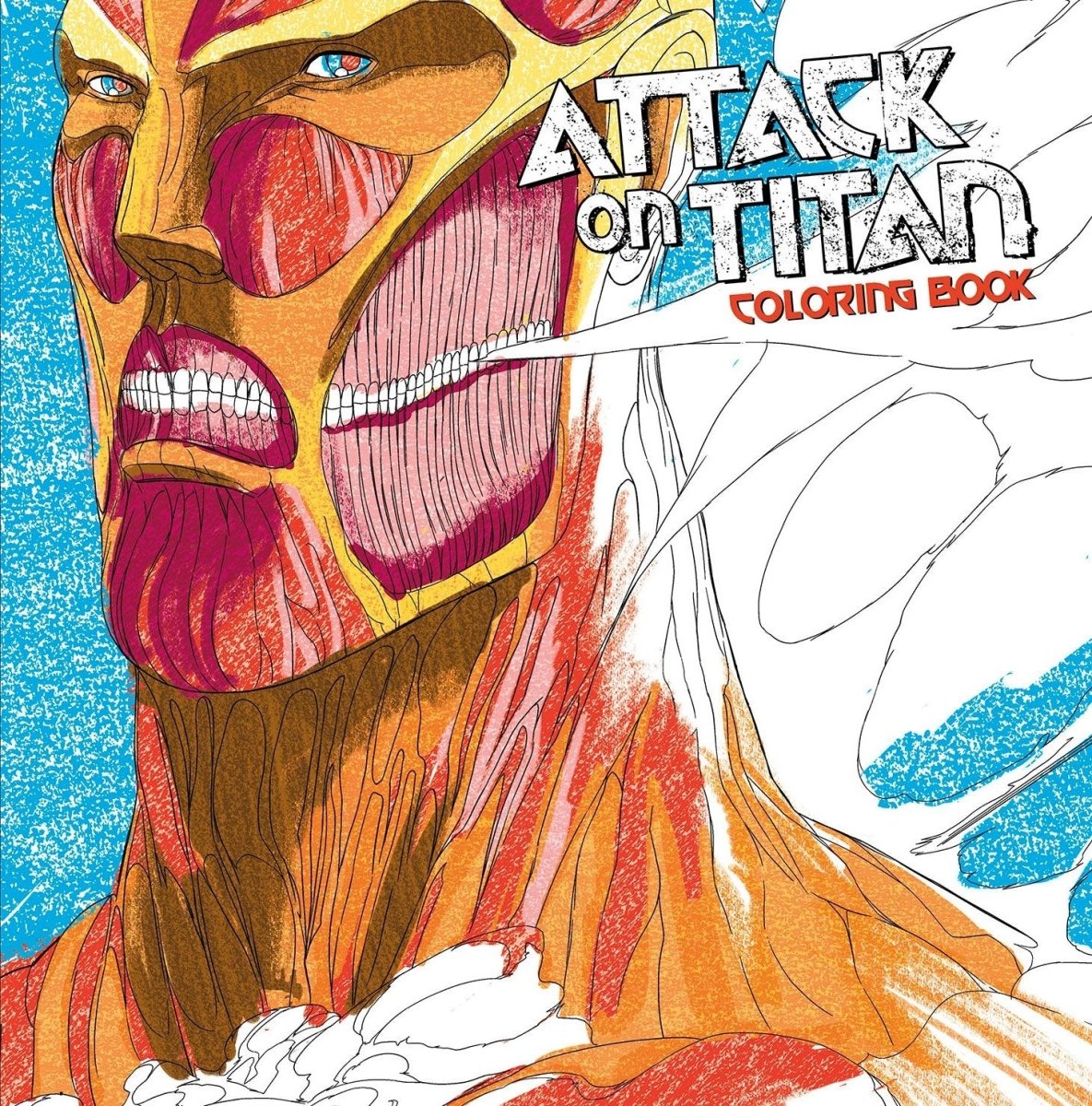 Attack On Titan Coloring Book - Walt's Comic Shop