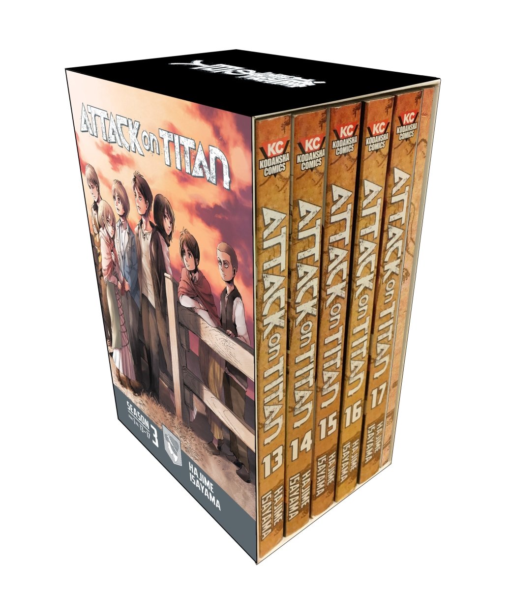 Attack On Titan Season 3 Part 1 Manga Box Set - Walt's Comic Shop