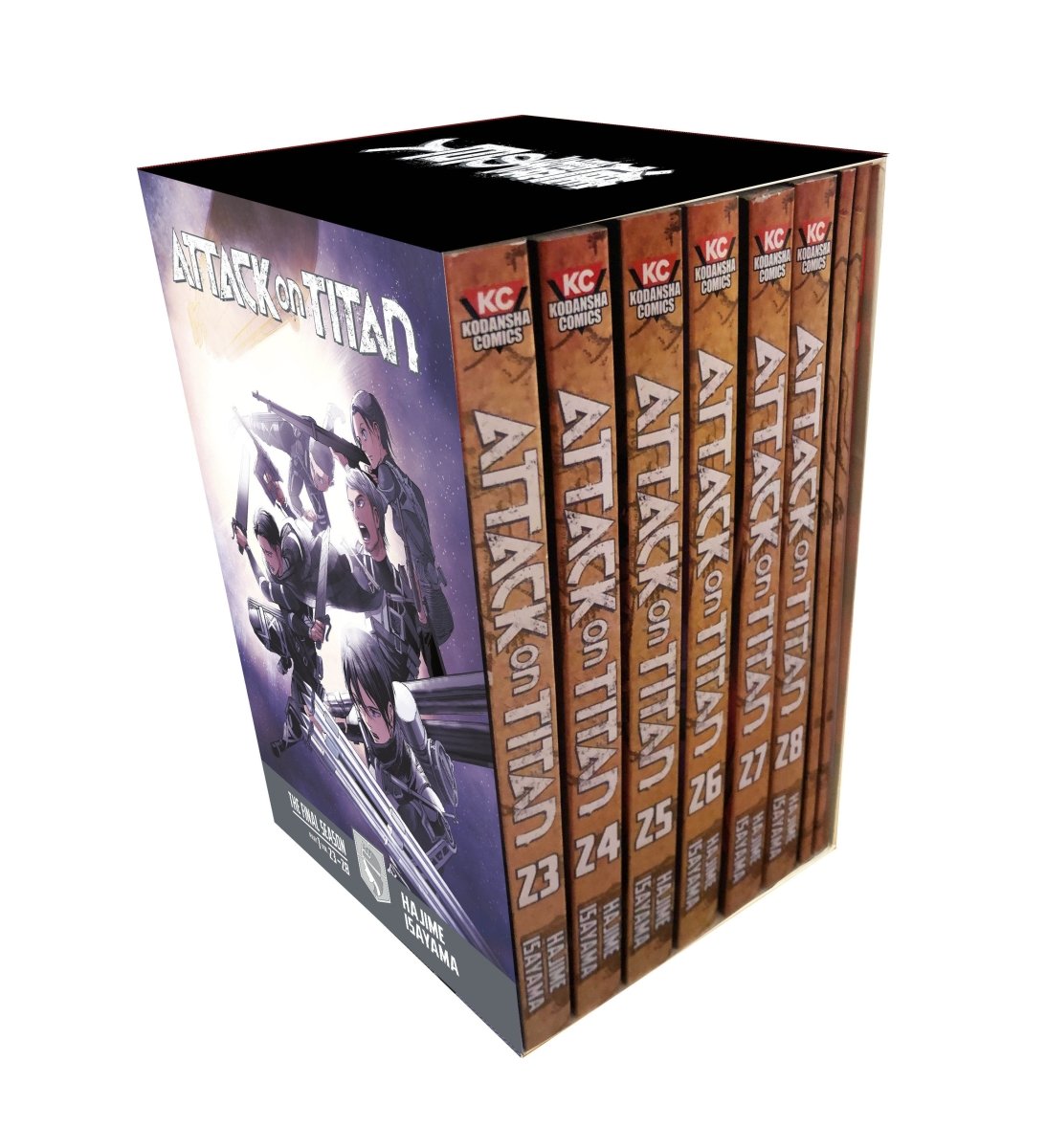 Attack On Titan The Final Season Part 1 Manga Box Set - Walt's Comic Shop