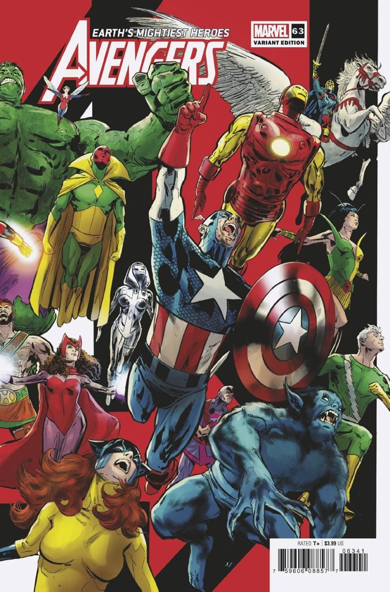 Avengers #63 Jimenez 70s Avengers Assemble Connect Var - Walt's Comic Shop