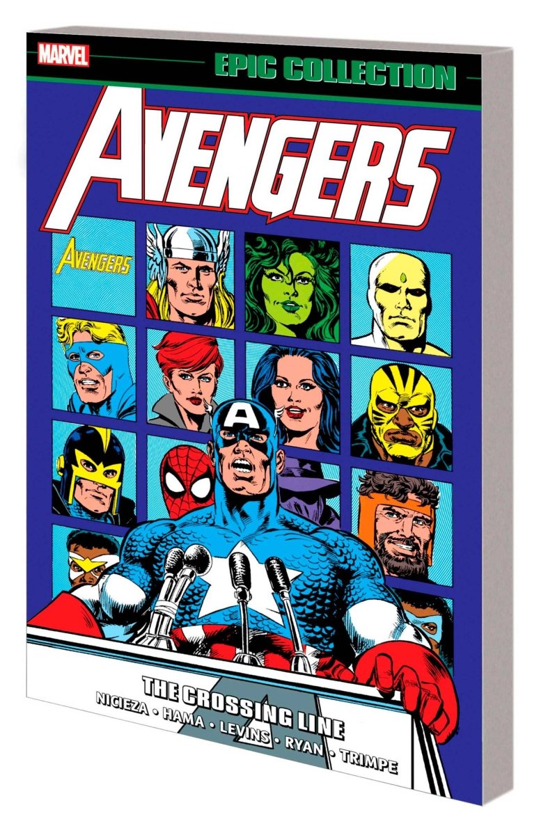 Avengers Epic Collection Vol 20: Crossing Line TP - Walt's Comic Shop