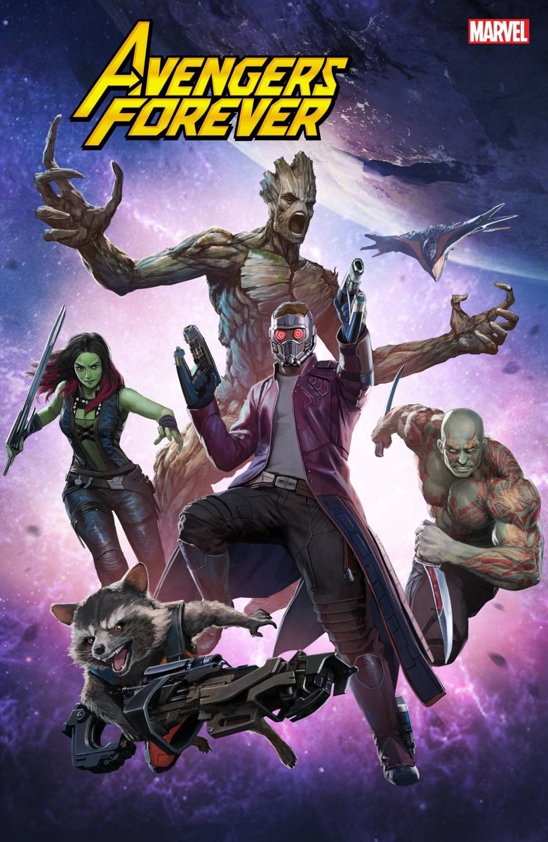 Avengers Forever #4 Skan Infinity Saga Phase 2 Var - Walt's Comic Shop