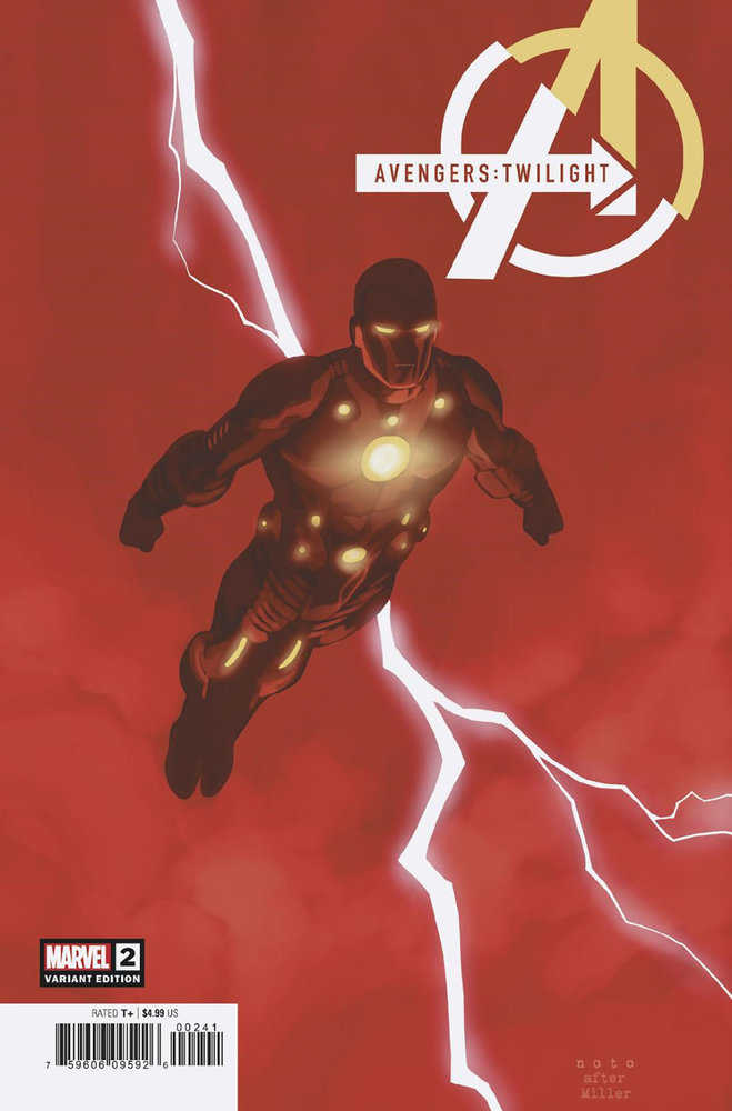 Avengers: Twilight #2 Phil Noto Lightning Bolt Variant - Walt's Comic Shop