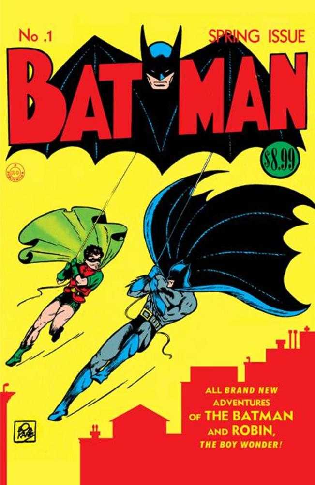 Batman #1 Facsimile Edition Cover B Bob Kane & Jerry Robinson Foil Variant - Walt's Comic Shop