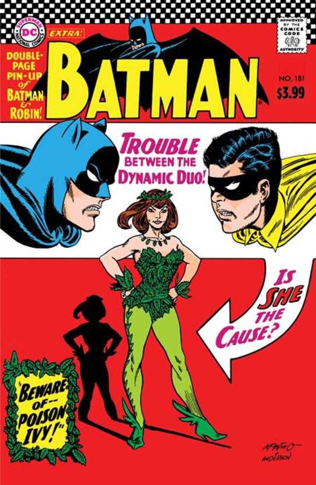 Batman #181 Facsimile Edition Cover A Carmine Infantino & Murphy Anderson 1st Poison Ivy - Walt's Comic Shop