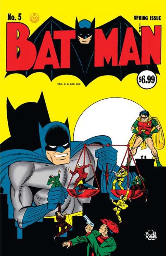 Batman #5 Facsimile Edition Cover A Bob Kane - Walt's Comic Shop