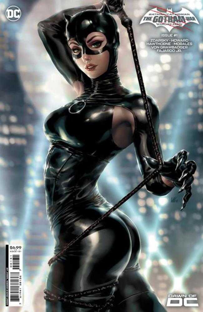 Batman Catwoman The Gotham War Scorched Earth #1 (One Shot) Cover C Kendrick Kunkka Lim Card Stock Variant - Walt's Comic Shop