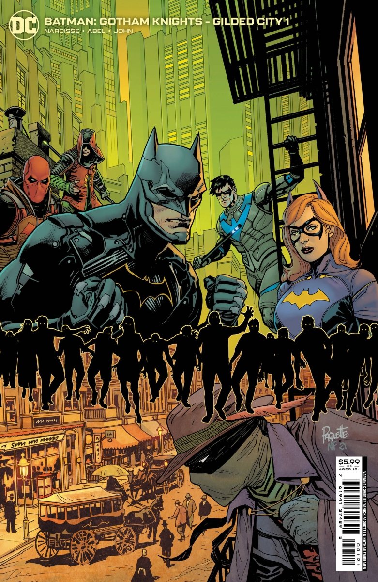 Batman Gotham Knights Gilded City #1 (Of 6) Cvr B Paquette - Walt's Comic Shop