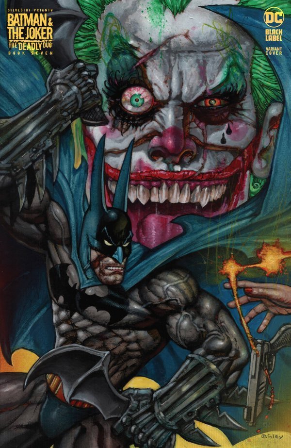 Batman & Joker Deadly Duo #7 (Of 7) Cvr B Bisley Batman Joker - Walt's Comic Shop