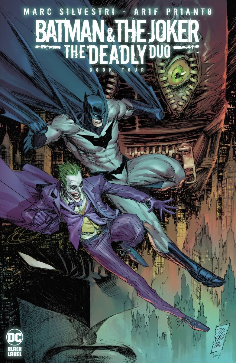 Batman Joker The Deadly Duo #4 (Of 7) Cvr A Marc Silvestri - Walt's Comic Shop