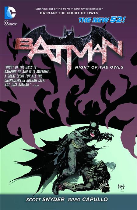Batman Night Of The Owls TP (N52) - Walt's Comic Shop