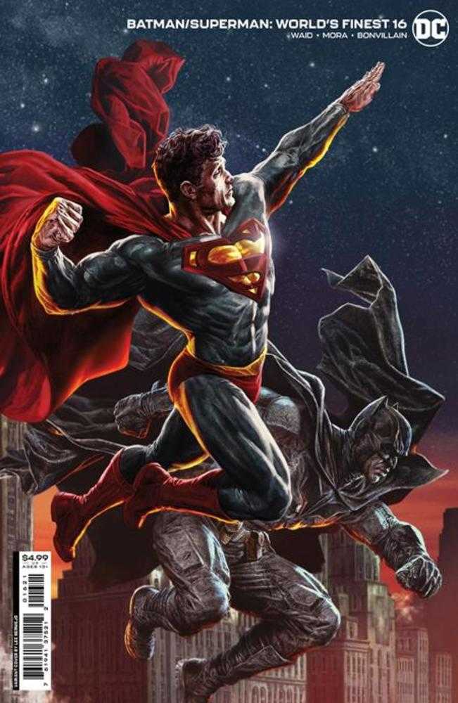 Batman Superman Worlds Finest #16 Cover B Lee Bermejo Card Stock Variant - Walt's Comic Shop